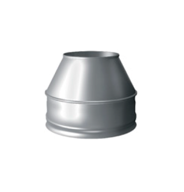 Коническое окончание для Сэндвич d 115/200 нерж 0.5 мм + оцинк